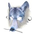 1pc Scary Wolf Mask PVC Animal Face Mask Cosplay Prop Masquerade Halloween Party Mask Party Dress Up Costume Accessory. 