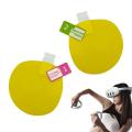 2 PCs VR Lens Protector Film Anti Fingerprint Anti Scratch HD Clear Film Lens Protector Compatible For Meta Quest3 Lens. 