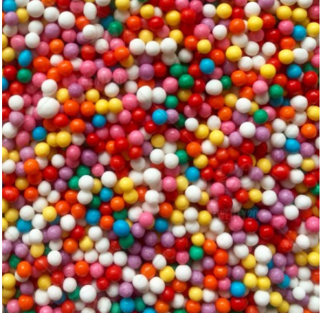 Multi Color Sweet Sugar Ball -100gm