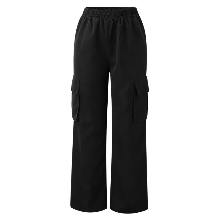 Cargo%20Pants%20Women%20Plus%20Size%20Belt%20Less%20High%20Waisted%20Wide%20Leg%20Trousers%20Straight%20Leg%20Relaxed%20Style%20Trousers%20Trousers%20-%20Image%207