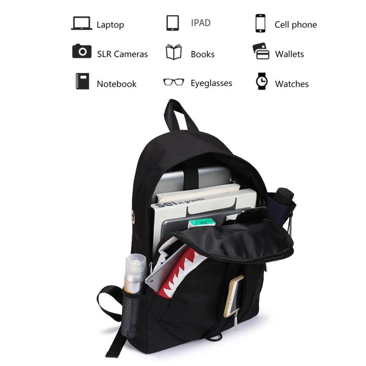 Causal%20Men%20USB%20Laptop%20Backpack%20Night%20Luminous%20Shark%20Mouth%20Pattern%20Daily%20Knapsack%20Teenagers%20School%20Bags%20Large%20Capacity%20Travel%20Bag%20-%20Image%204