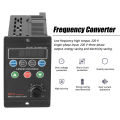 220V 750W Single-Phase Input 3-Phase Output Motor Driver Frequency Converter with Four-Digit Digital Tube Display.