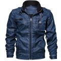 DIMUSI Men Autumn Winter PU Leather Jacket Motorcycle Leather Jackets Male Business casual Coats Brand clothing 5XL,TA132. 
