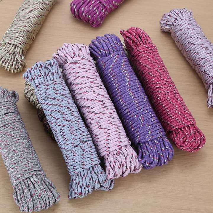 20 meter Clothesline rope, tear free and windproof elasting rope