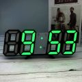 LED Digital Alarm Clock Wall Hanging Clock Wall clock Home décor. 