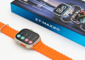 ZT-Max20 Ultra 2 Smart Watch – 2.20 AMOLED Display  Wireless Charging  Fitness Tracker 1 Extra Straps. 