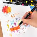 Arrtx Soft-head Acrylic Marker 24/32 Color Set Water-based Pen Graffiti Hand-painted DIY Painting.