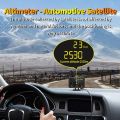 Car Head-Up Compass Speed Meter Speeding Alarm Temperature Humidity Date Voltage Display Time Zone Setting Screen Brightness. 