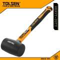 TOLSEN Rubber Mallet (450g / 16OZ) Fiberglass Handle 25035. 