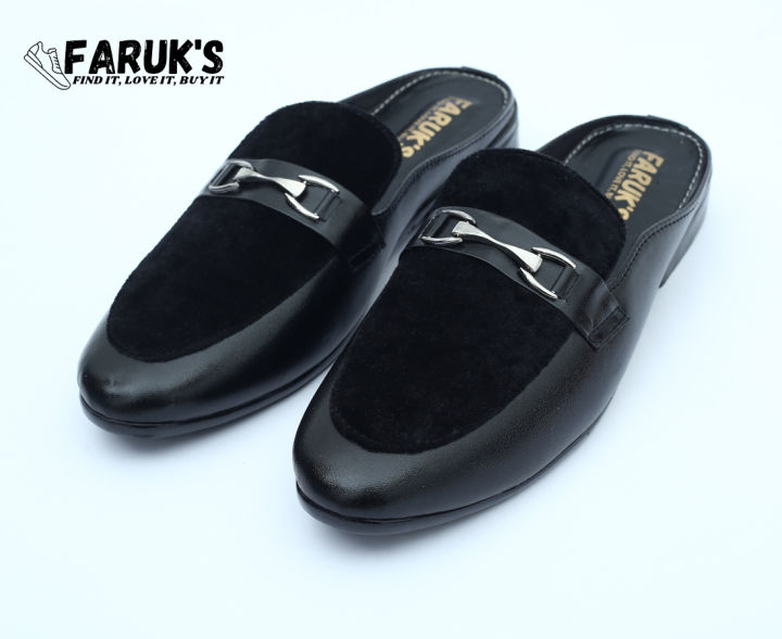 Half%20Shoe%20For%20Men%20Fashionable%20Premium%20Sandal%20For%20Men%20FARUK'S%20Flats%20Formal%20Half%20Shoe%20-%20Image%202