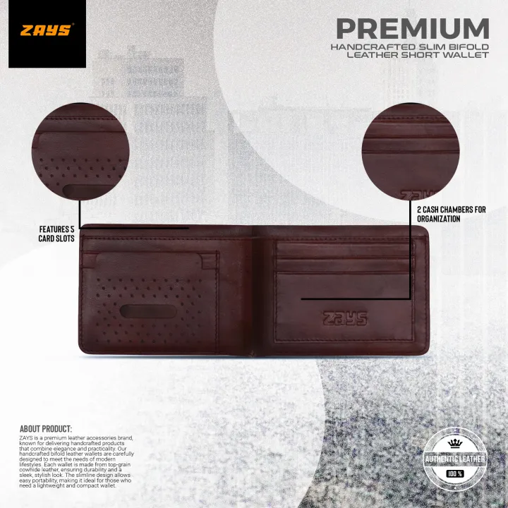Zays%20Premium%20Handcrafted%20Slim%20Bifold%20Leather%20Short%20Wallet%20for%20Men%20&%20Women%20-%20Personalized%20Top-Grain%20Leather%20Wallet%20-%20Compact,%20Durable%20&%20Stylish%20(Chocolate)%20-%20Image%203