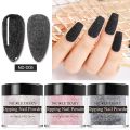 NICOLE DIARY Color Dipping Nail Powder Natural Dry No Lamp Cure Art Decoration Pigment Dust Gel Glitter French Acrylic Nail DIY.