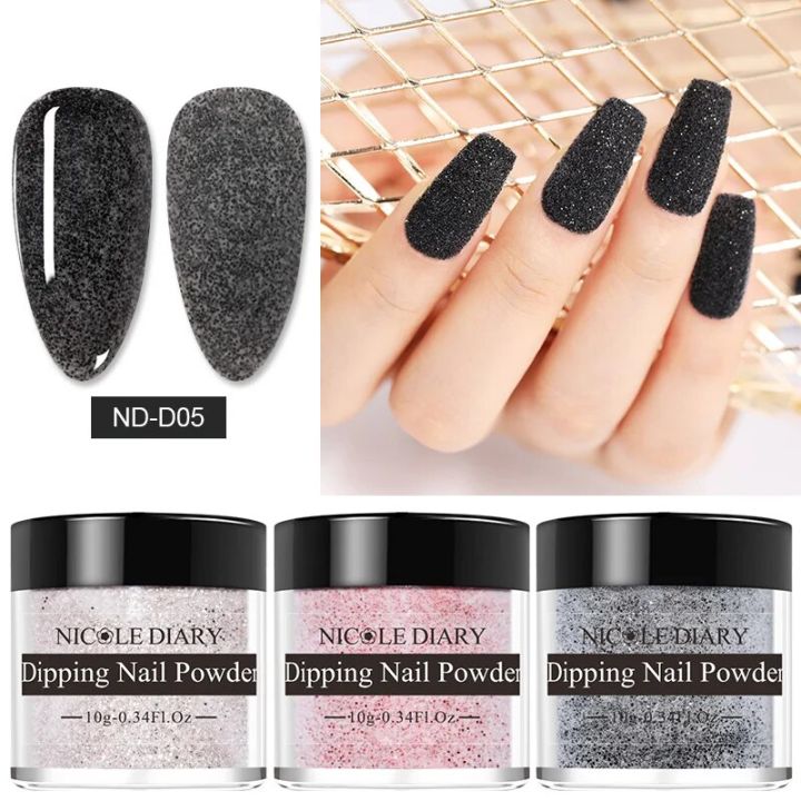 NICOLE%20DIARY%20Color%20Dipping%20Nail%20Powder%20Natural%20Dry%20No%20Lamp%20Cure%20Art%20Decoration%20Pigment%20Dust%20Gel%20Glitter%20French%20Acrylic%20Nail%20DIY%20-%20Image%203