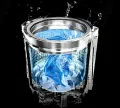 Haier 7.5kg Top Load Automatic Washing Machine | Air Dry | 3D Rolling Wash |10 Years Motor Warranty | Free delivery & Installation (HWM75-ABFIS6).