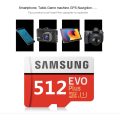 【Ready Stock+FREE Shipping+COD】Samsung Evo Plus Micro SDXC 128GB 256GB 512GB 1TB Class 10 U3 Memory Card with Adapter (Speed up to 100MB/s). 