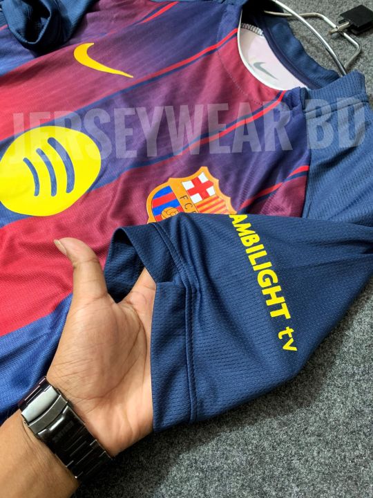 FC Barcelona New Home Kit Half Sleeves 25/26 – Premium Thai Quality ...