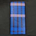 AMANAT SHAH LUNGI FOR MEN / COTTON MULTICOLOR CHECK LUNGI STITCHED (5 HAND). 