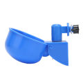 Automatic Chicken Waterer Kit, Anti Rust  2Pcs Automatic Chicken Water Cup for Poultry Farming. 