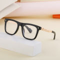 2024 New Spring Retro Square Eyeglasses Frame for Men Women, European and American Style. 