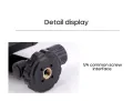 360° Rotating Multifunctional Phone Tripod Horizontal And Vertical Fixed Universal Bracket Good effect and easy to use. 