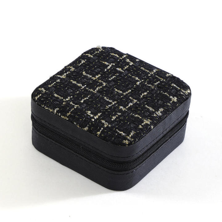 Creative%20Weaving%20Pattern%20Jewelry%20Box%20Necklace%20Box%20Mini%20High%20Quality%20Weaving%20Pattern%20Jewelry%20Case%20PU%20Leather%20Square%20Jewelry%20Box%20for%20Travel%20Accessory%20Gift%20for%20women%20Fashion%20Enthusiasts%20Jewelry%20-%20Image%204