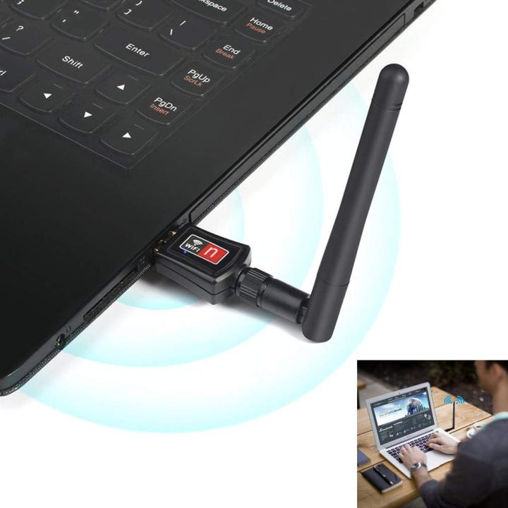High-Speed%20300Mbps%20Wireless%20USB%20WiFi%20Adapter%20802.11n/g/b%202.4GHz%20with%20Antenna%20-%20New,%20Black%20-%20Image%202