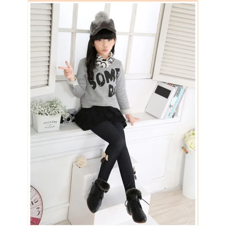 Child%20The%20New%20Thicken%20Keep%20Warm%20Children's%20Wear%20Girl%20Tights%20Leggings%20Plush%20Pants%20Jeans%20-%20Image%204