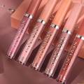 HANDAIYAN 6 Colors Long Lasting Velvet Lips Tint Liquid Lipsticks Waterproof Non-Stick Cup Lipgloss Gift Set (A). 