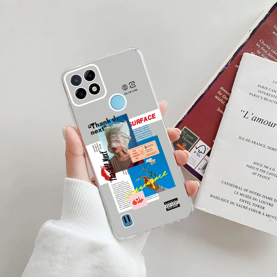 DESSEN Bella Custodia per Telefono per Realme C21Y (C21-Y) / Realme