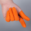 100PCS Reusable Finger Cover Natural Rubber Gloves Non-slip Latex Finger Cots Fingertips Protector Gloves Nail Art Tool. 