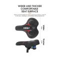 WEST BIKING Hollow Breathable Bicycle Saddle ,Red.