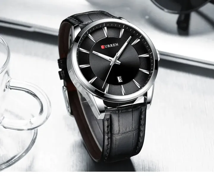 Curren%208365%20Men's%20Wristwatch%20Leather%20Fashionable%20Casual%20Watch%20For%20Men-%20Black%20-%20Image%205