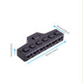 1pc/2pcs 3/6 Ports Distribution Port Sharing Box Railway Train Layout Parallel Connector Line Connection Terminal Splitter. 