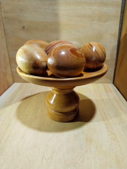 Wooden baby toy egg set - Showpiece