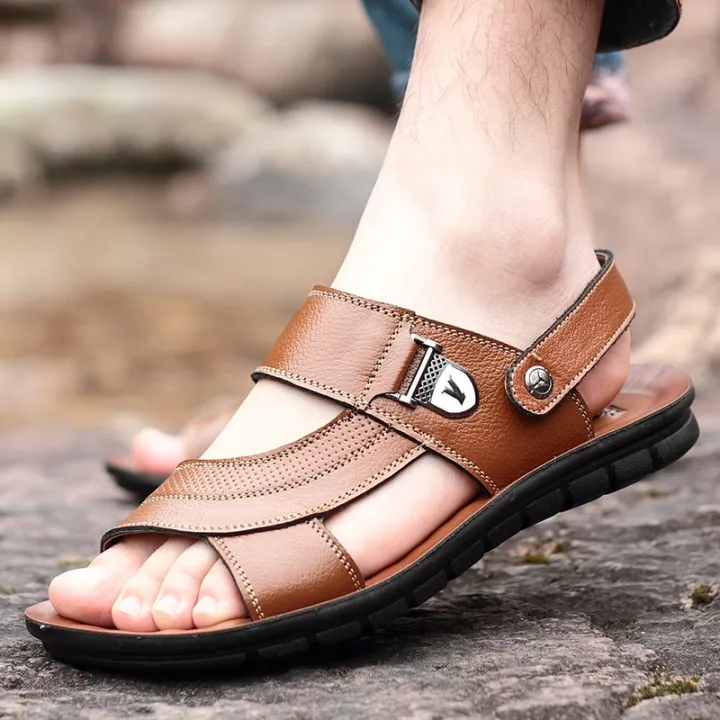 Mens%20Sandals%20Summer%20Leather%20Sandals%20Men%20Outdoor%20Casual%20Lightweight%20Sandal%20Fashion%20Men%20Sneakers%20sandalias%20hombre%20Big%20Size%2038-48%20-%20Image%205