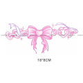 Lace bow leg ring tattoo sticker waterproof lasting feminine thigh japanese chain babes tattoo sticker. 