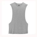 Men's Fitness Sleeveless Vest With Extreme Dropped Armhole Crew Neck Regular Fit Shirts TaTops. 