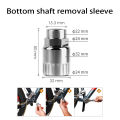 Bicycle Tools Kit Crank Puller Chain Splitter Cutter Breaker Flywheel Remover Bike Wheel Hub Spoke Wrench MTB Repair Accessories.