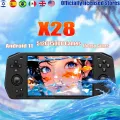 Powkiddy X28 Portable PS2 Handheld Game Console Android11 T618 5.5 Inch Touch Screen 512G 450 PSP 480 PS2 Video GAMES HD OUTPUT. 