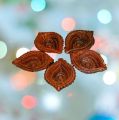 Clay prodip 6 Pieces matir prodip dia prodip sondha prodip.