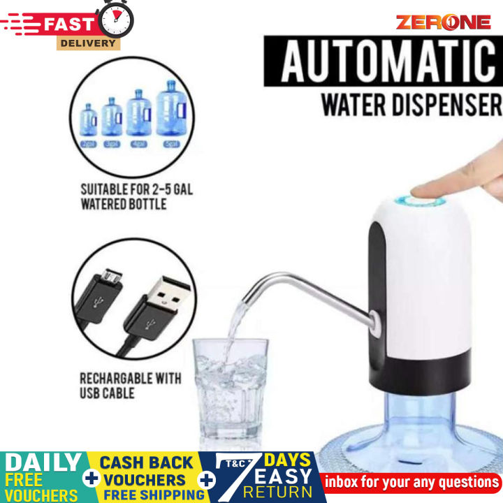 USB Charging Automatic Water Dispenser Pump - Portable Electric ...