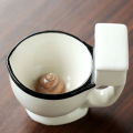 Toilet Ceramic Mug 300ml Coffee Tea Milk Ice Cream Cup Water Cup Christmas gifts BMD. 