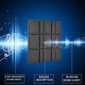 ARELENE 24Pack Acoustic Studio Absorption Foam Panel-Broadband Sound Absorber-Sound Proof Padding Soundproofing Studio Foam. 