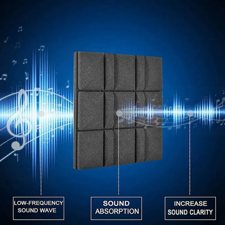 ARELENE%2024Pack%20Acoustic%20Studio%20Absorption%20Foam%20Panel-Broadband%20Sound%20Absorber-Sound%20Proof%20Padding%20Soundproofing%20Studio%20Foam%20-%20Image%204