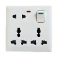 10 pieces Multifunctional 8 Pin Socket Universal Wall Socket Gang Socket Wholesale 8 Pin Socket Multiplug. 