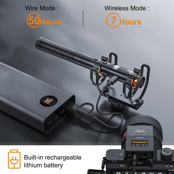 COMICA%20VM30%202.4G%20Super%20Cardioid%20Condenser%20Wireless%20Shotgun%20Microphone%20for%20Smartphone,Camera,%20Computer%20-%20Image%205