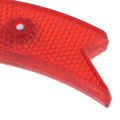 2 Pcs Road Bike Bicycle Reflector Cycling Arrow Shape Safe Warning Accessories.