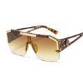 New Luxury Oversized Man Sunglasses Brand Designer Sun Glasses For Woman Fashion Gradient Square Shades.