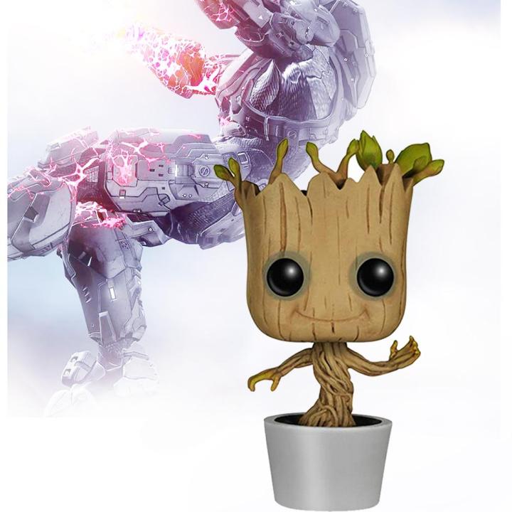 Funko%20POP!%20Marvel:%20Dancing%20Groot%20Bobble%20Action%20Figure%20-%20Image%208