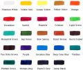 Mont Marte Acrylic Paint Set 24 Colours 36ml, Perfect for Canvas, Wood, Fabric, Leather, Cardboard, Paper, MDF and Crafts.